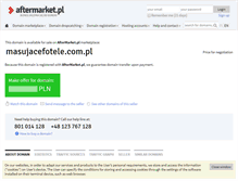 Tablet Screenshot of masujacefotele.com.pl
